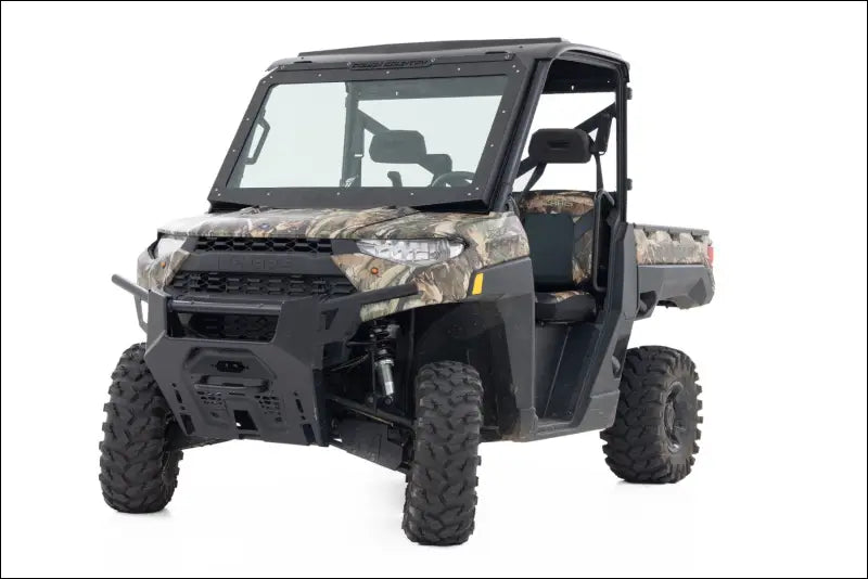 Rough Country 98317221 Electric Tilt Windshield | Glass | Polaris Ranger XP 1000