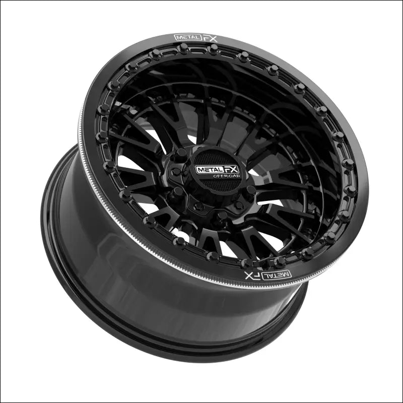 Slayer R Beadlock | Gloss Black - 15x8 | +0mm/4 + 4 | 5x4.5 | 98660 (Polaris 5-Lug / Segway Super Villain)