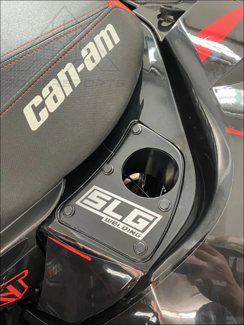 SLG Beverage Holder for CanAm Renegade and Outlander - Exhaust