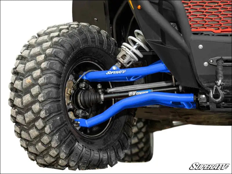 Super ATV Polaris RZR XP Turbo Atlas Pro 1.5’’ Forward Offset A-Arms - Keller Performance / Voodoo Blue
