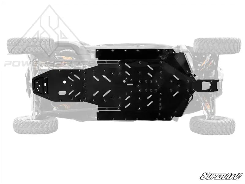 SuperATV 2024 Polaris RZR XP 4 Full Skid Plate - Plates