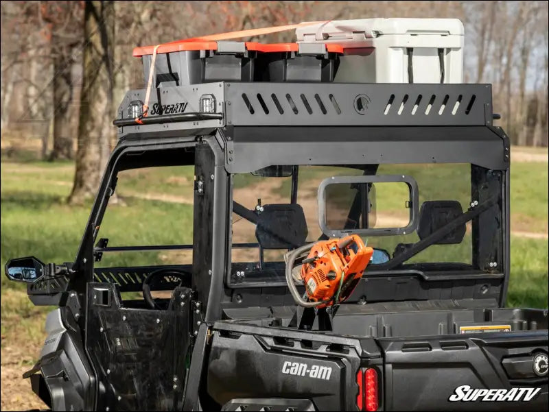 SuperATV Can-Am Defender Outfitter Roof Rack - Cargo Management