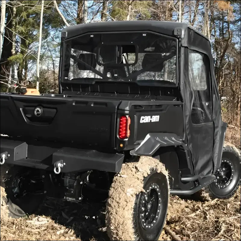 SuperATV Can-Am Defender Sliding Rear Windshield