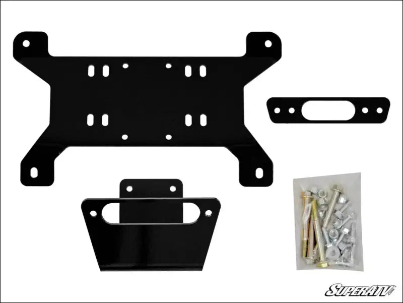 SuperATV Can-Am Maverick Winch Mounting Plate