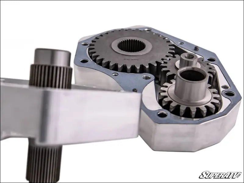 SuperATV Can-Am Maverick X3 6’’ Portal Gear Lift - Billet / 0.45 / No I already have a frame stiffener - Portals