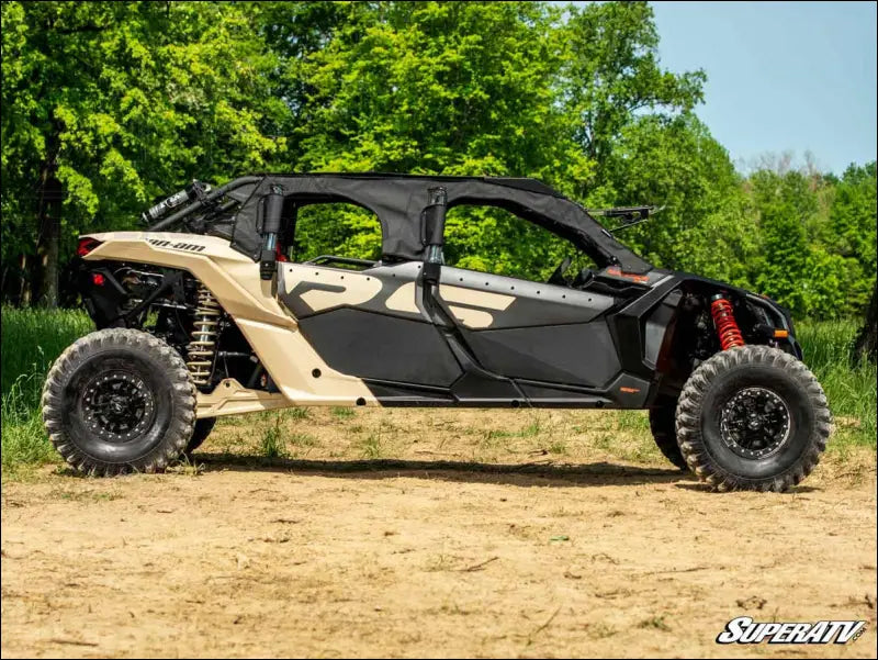 SuperATV Can-Am Maverick X3 Max Primal Soft Cab Enclosure Upper Doors - Enclosures