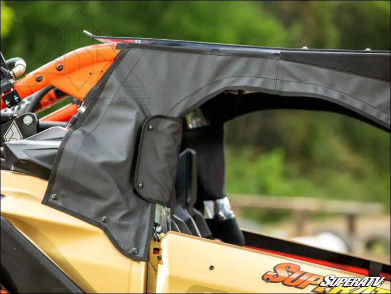 SuperATV Can-Am Maverick X3 Primal Soft Cab Enclosure Upper Doors - Enclosures