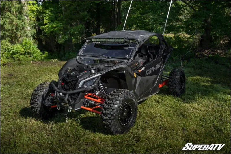 SuperATV Can-Am Maverick X3 Winch Ready Front Bumper - Bumpers