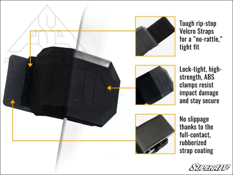 SuperATV CFMOTO UForce 1000 Scratch Resistant Full Windshield