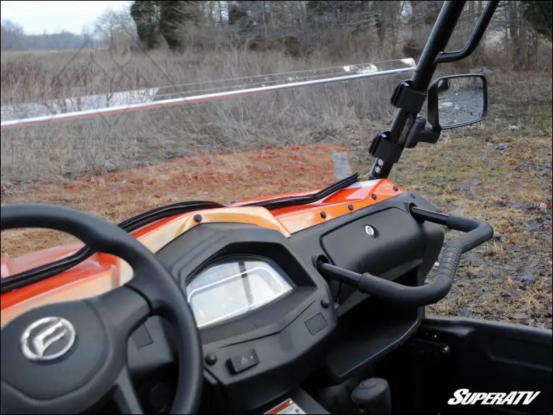SuperATV CFMOTO UForce 800 Scratch Resistant Half Windshield