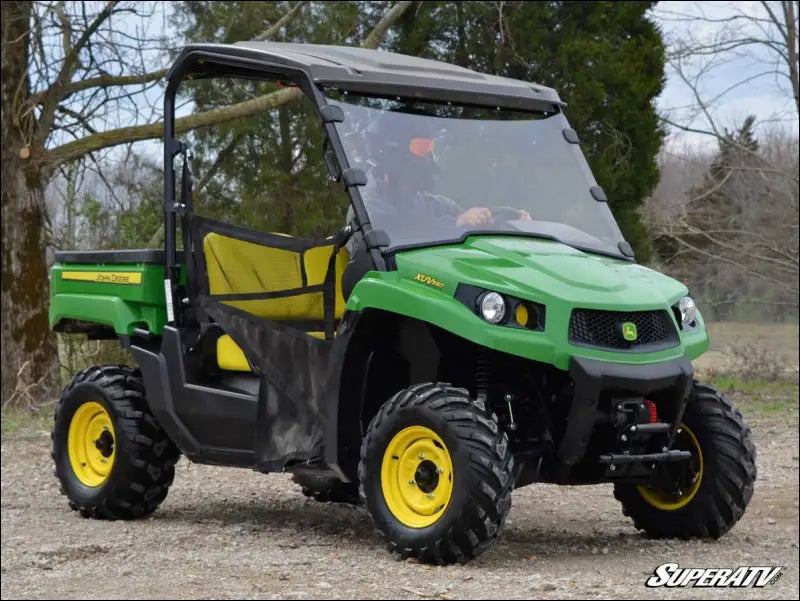 SuperATV John Deere Gator XUV Scratch-Resistant Full Windshield