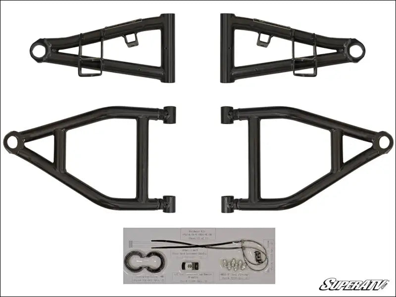 SuperATV Kawasaki Teryx High Clearance 1.5’’ Forward Offset A-Arms