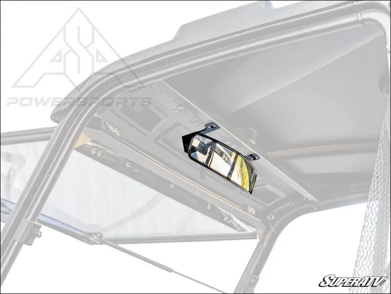 SuperATV Polaris 17‰? Curved Rear View Mirror - Mirrors