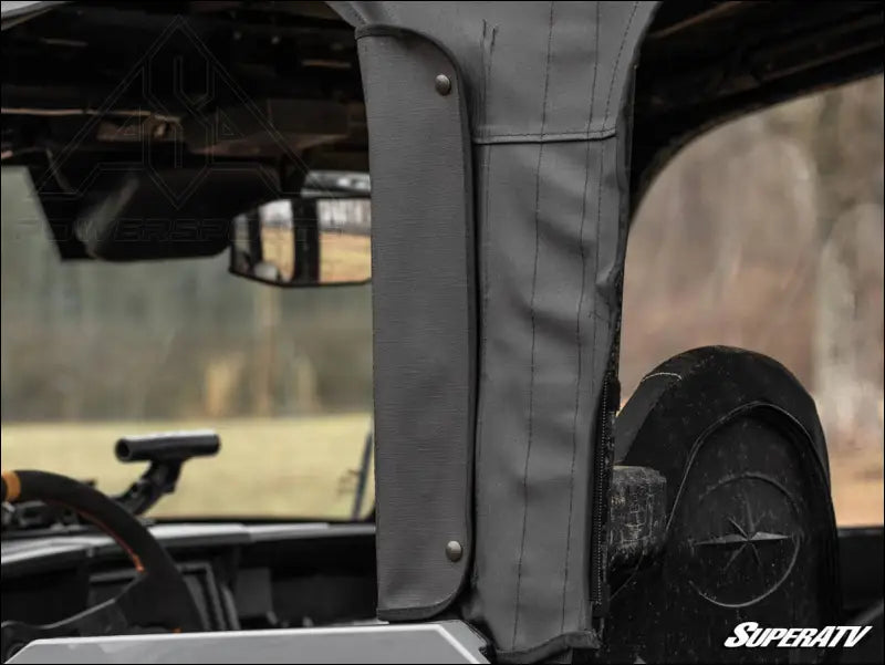 SuperATV Polaris General 1000 Primal Soft Cab Enclosure Upper Doors - Enclosures