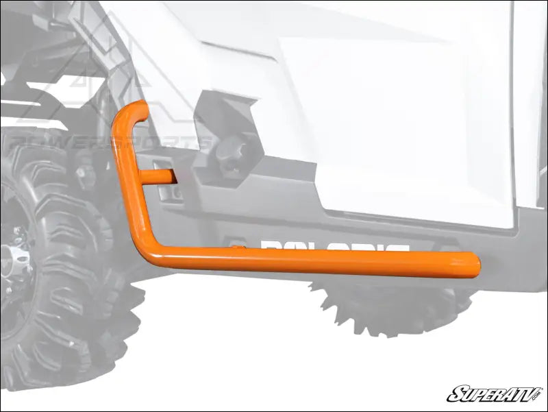 SuperATV Polaris General Heavy Duty Nerf Bars - Orange