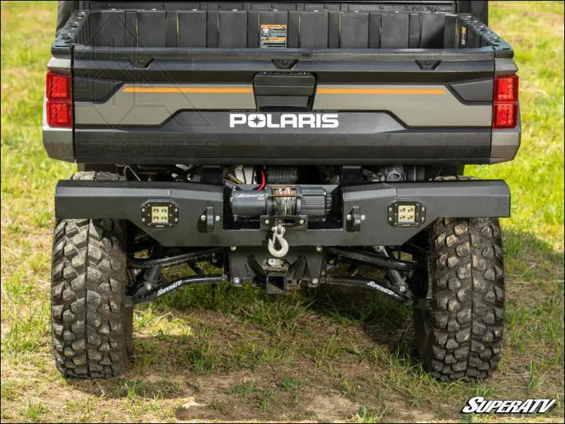 SuperATV Polaris Ranger 1000 Winch Ready Rear Bumper - Bumpers