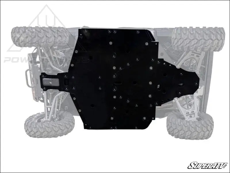 SuperATV Polaris Ranger Kinetic Full Skid Plate - Plates