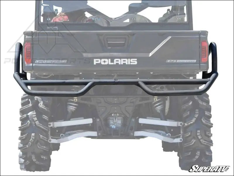 SuperATV Polaris Ranger Rear Extreme Bumper with Side Bed Guards - Bumpers