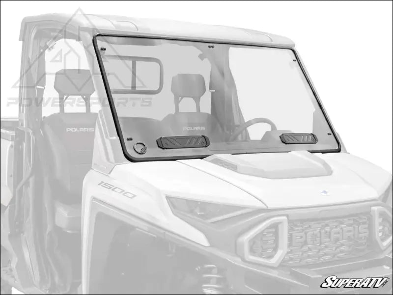 SuperATV Polaris Ranger XD 1500 Vented Full Windshield
