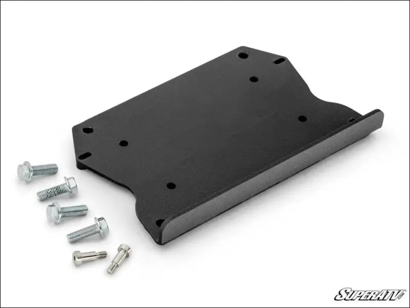 SuperATV Polaris Ranger XD 1500 Winch Mounting Plate - 6000 lb
