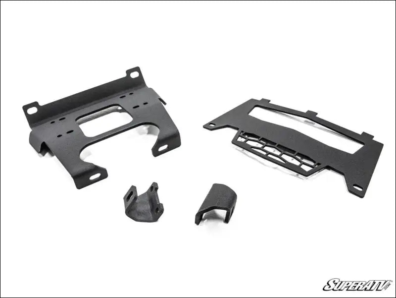 SuperATV Polaris RZR 900 Winch Mounting Plate