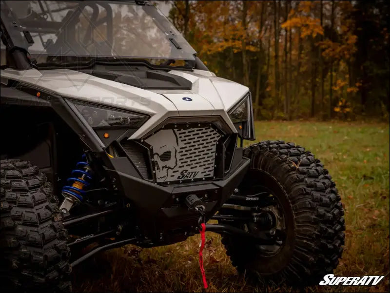 SuperATV Polaris RZR Pro XP Skull Style Grille Insert - Grill