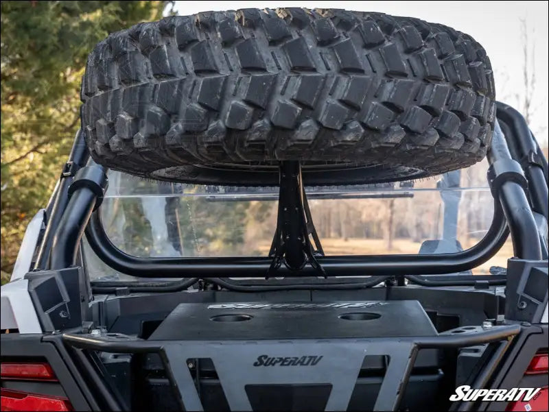 SuperATV Polaris RZR Pro XP Spare Tire Carrier - Bumpers