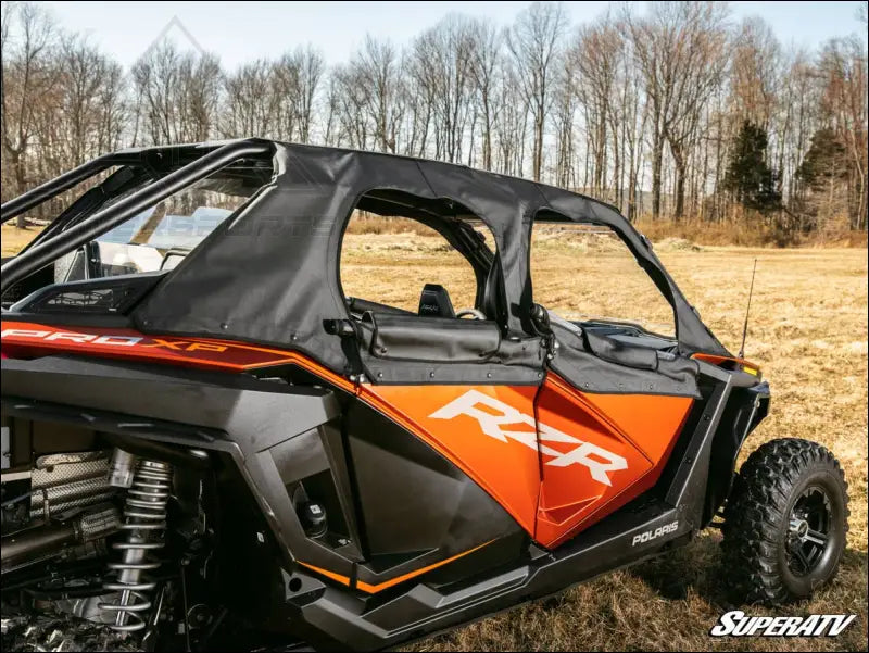 SuperATV Polaris RZR Pro XP4 Primal Soft Cab Enclosure Upper Doors - Enclosures