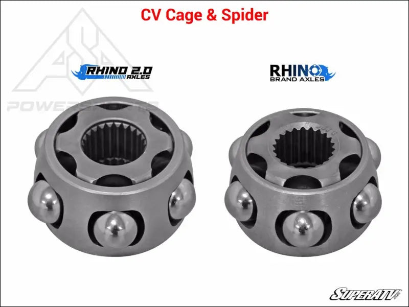 SuperATV Polaris RZR S 1000 Heavy-Duty Axle - Rhino 2.0 - Axles
