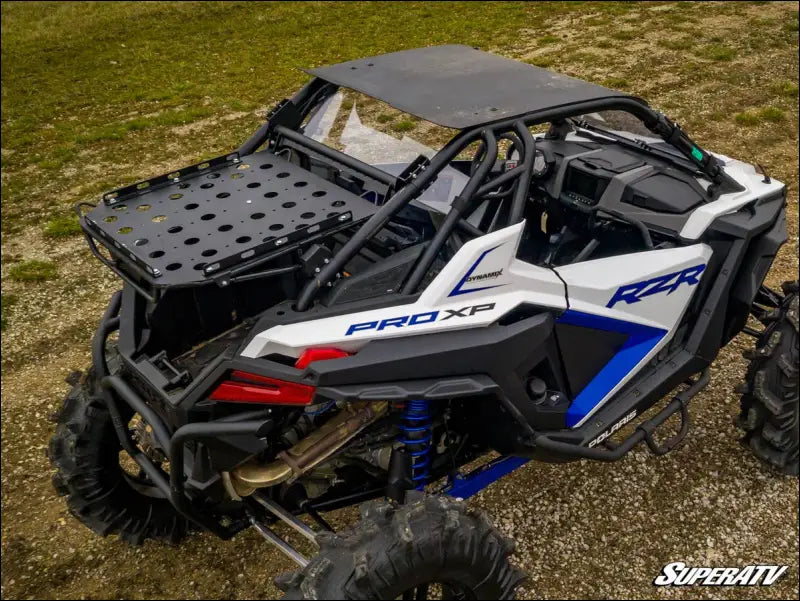 SuperATV Polaris RZR Turbo R 4 Cargo Rack Alpha - Management
