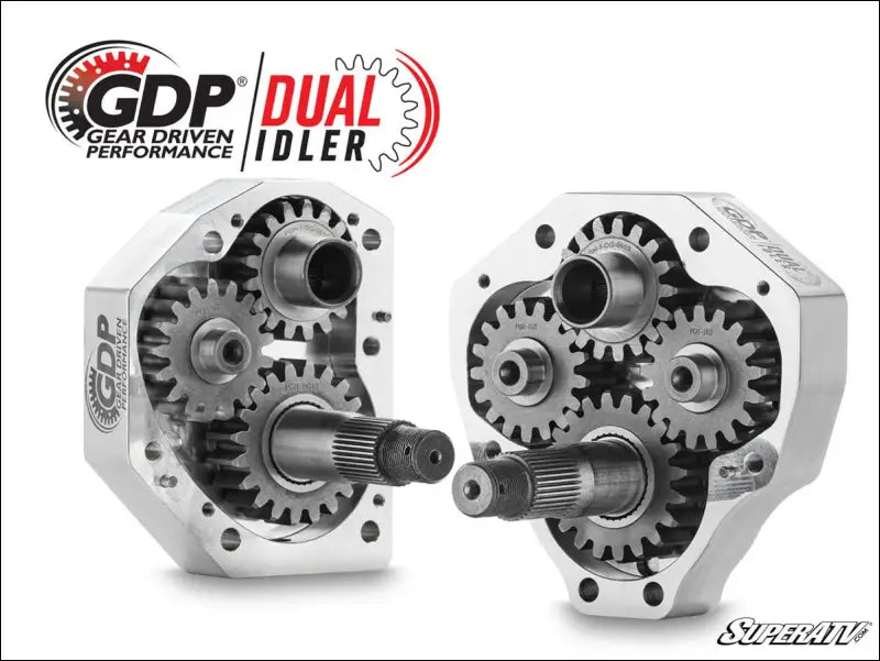 SuperATV Polaris RZR Turbo R 4’’ Portal Gear Lift - Portals