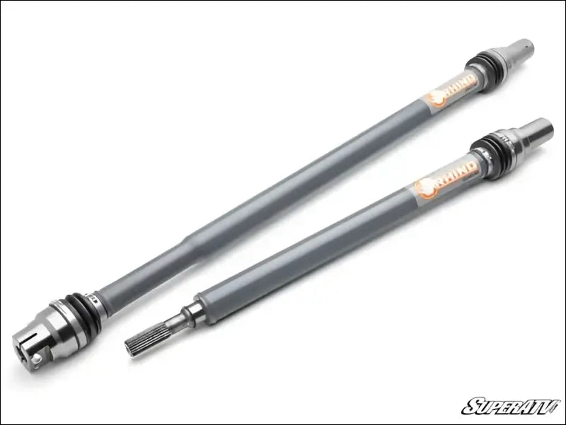 SuperATV Polaris RZR Turbo R Heavy-Duty Prop Shaft - Rhino Driveline - 2 Seat Model / Front and Rear / Billet - Shafts
