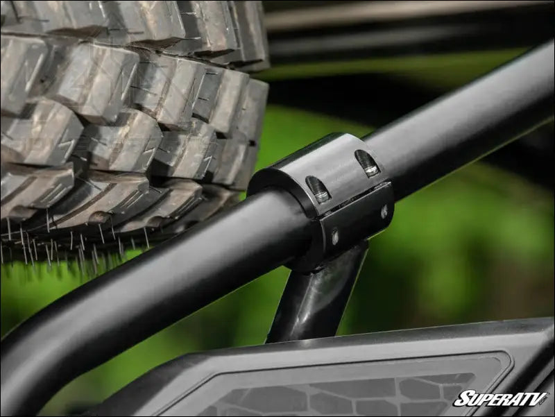 SuperATV Polaris RZR Turbo R Spare Tire Carrier - Bumpers