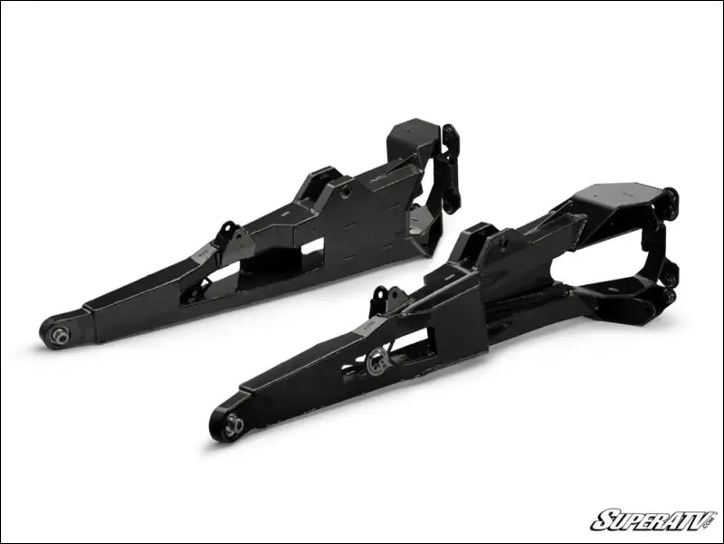 SuperATV Polaris RZR Turbo R Trailing Arms - Grey / None - Rear