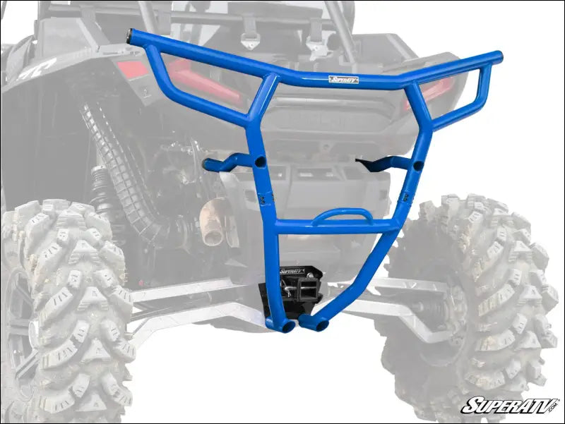 SuperATV Polaris RZR Turbo S Rear Bumper With Receiver Hitch
