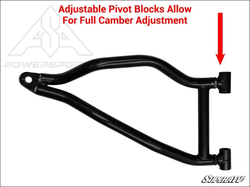 SuperATV Polaris RZR XP 900 High Clearance 1.5’’ Forward Offset A-Arms