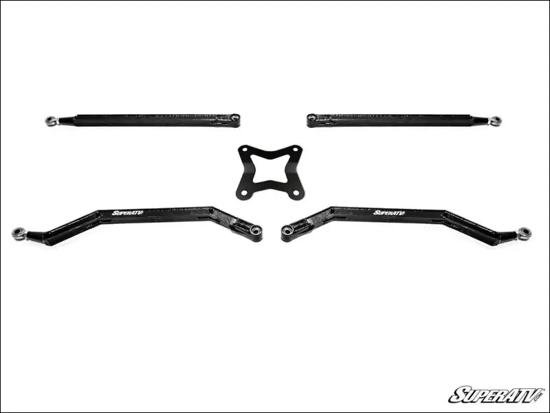 SuperATV Polaris RZR XP High Clearance Boxed Radius Arms - Rods
