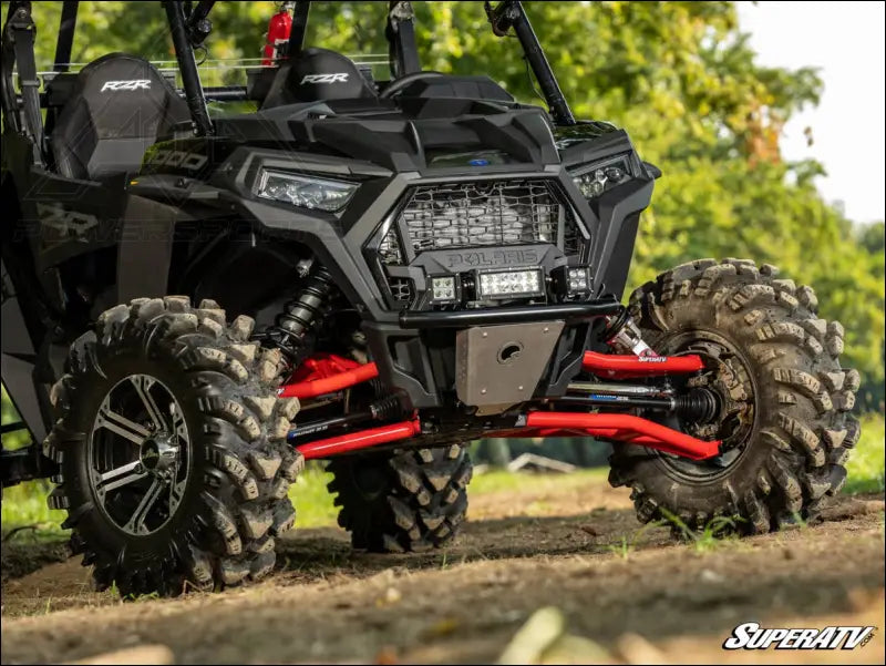 SuperATV Polaris RZR XP Turbo PreRunner Front Bumper - Bumpers