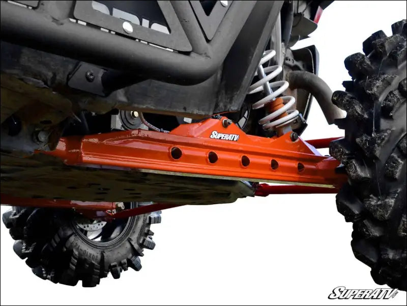 SuperATV Polaris RZR XP Turbo Rear Trailing Arms - Orange
