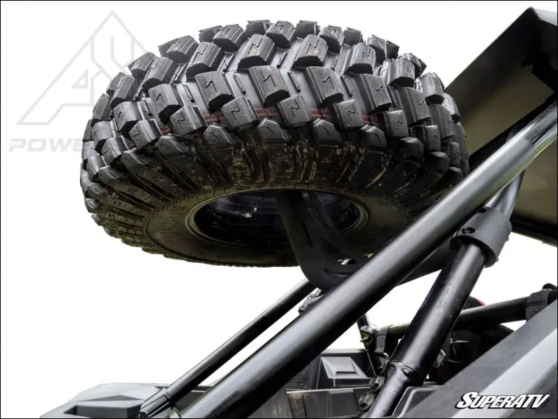 SuperATV Polaris RZR XP Turbo S Spare Tire Carrier - Bumpers