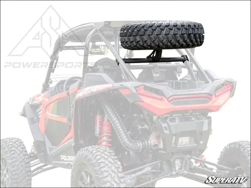 SuperATV Polaris RZR XP Turbo S Spare Tire Carrier - Bumpers