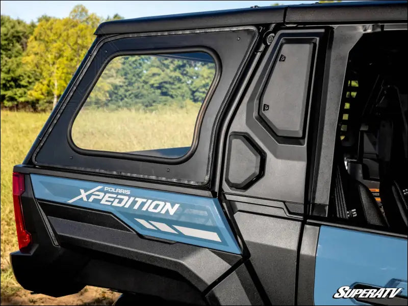 SuperATV Polaris Xpedition ADV Rear Side Windows - Windshield