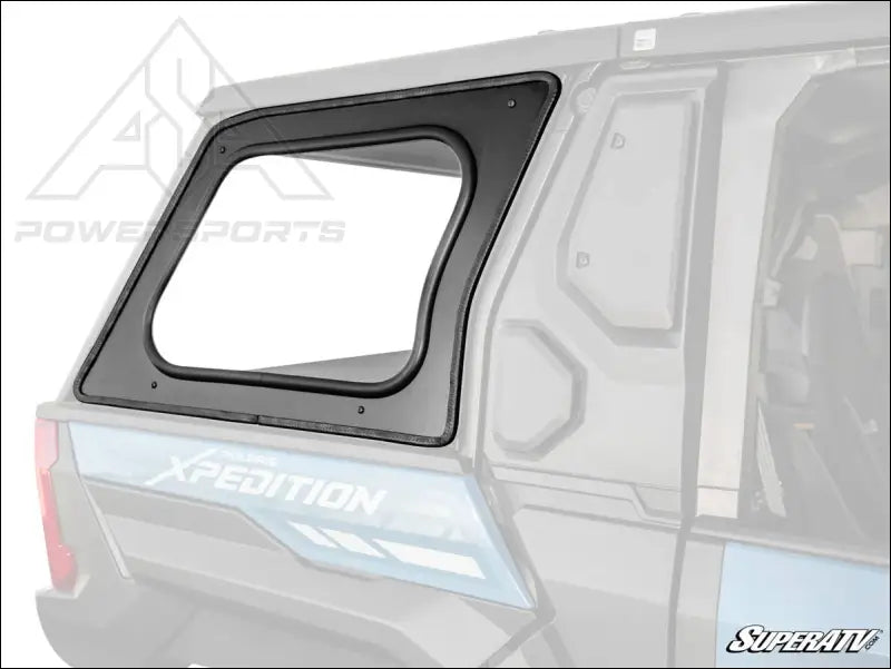 SuperATV Polaris Xpedition ADV Rear Side Windows - Windshield
