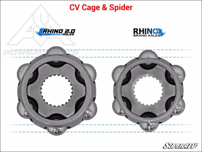 SuperATV Rhino 2.0 Polaris RZR Pro XP Heavy Duty Axles