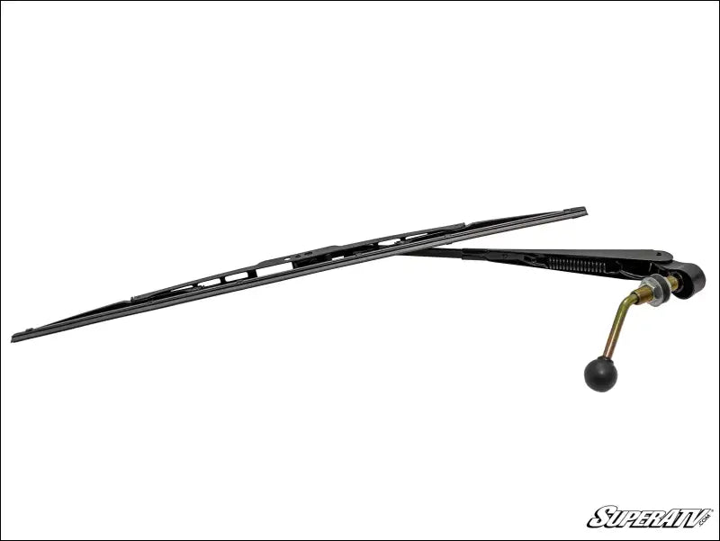 SuperATV Universal Glass Windshield Wiper - Long: 17.75’’ Blade; 11.81’’ Arm / Passenger Side