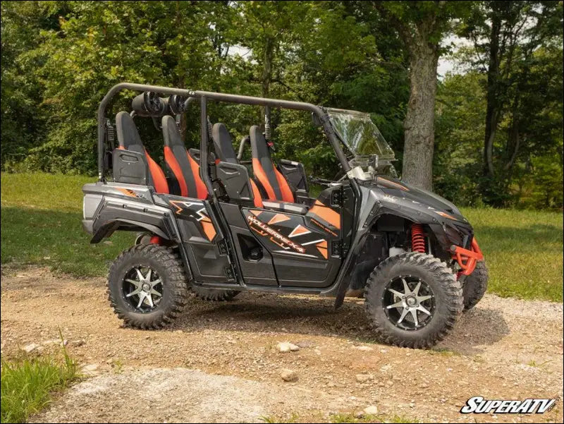SuperATV Yamaha Wolverine X4 850 Low Profile Fender Flares