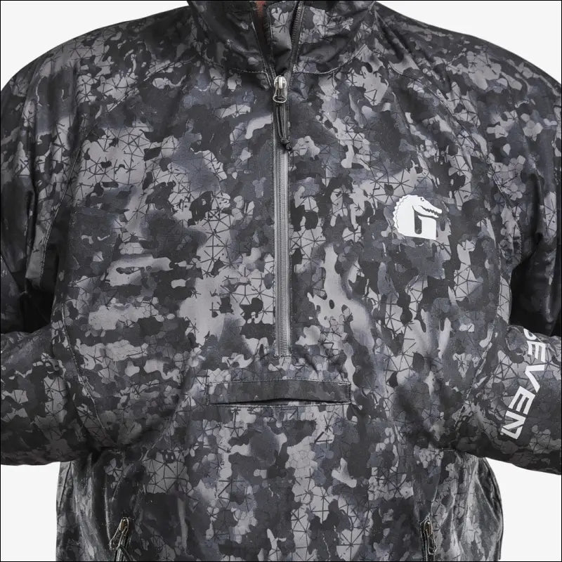 Waterproof 1/2 Zip Bog Hoodie | Mens - 7 Black - XXL - Outerwear