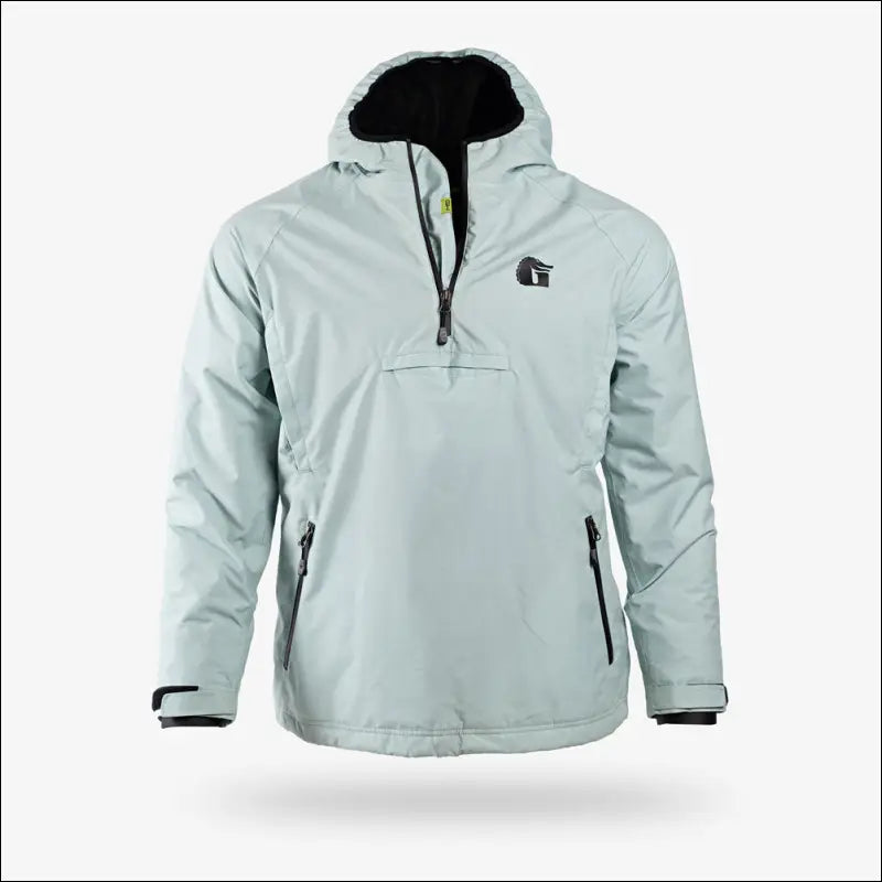 Waterproof 1/2 Zip Bog Hoodie | Womens - Sage - Medium - Outerwear