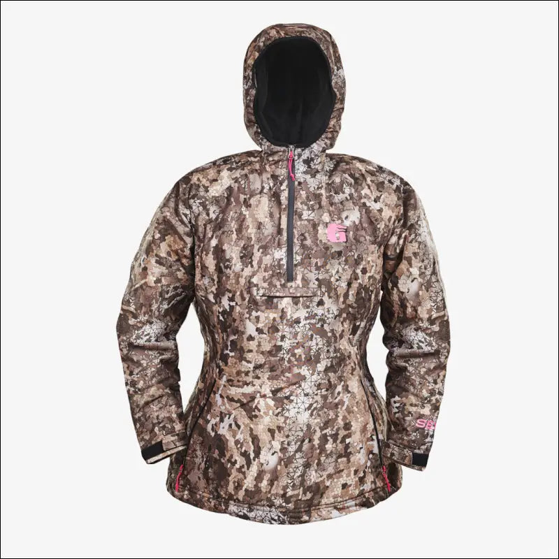 Waterproof 1/2 Zip Bog Hoodie | Womens - Seven - Small - Outerwear