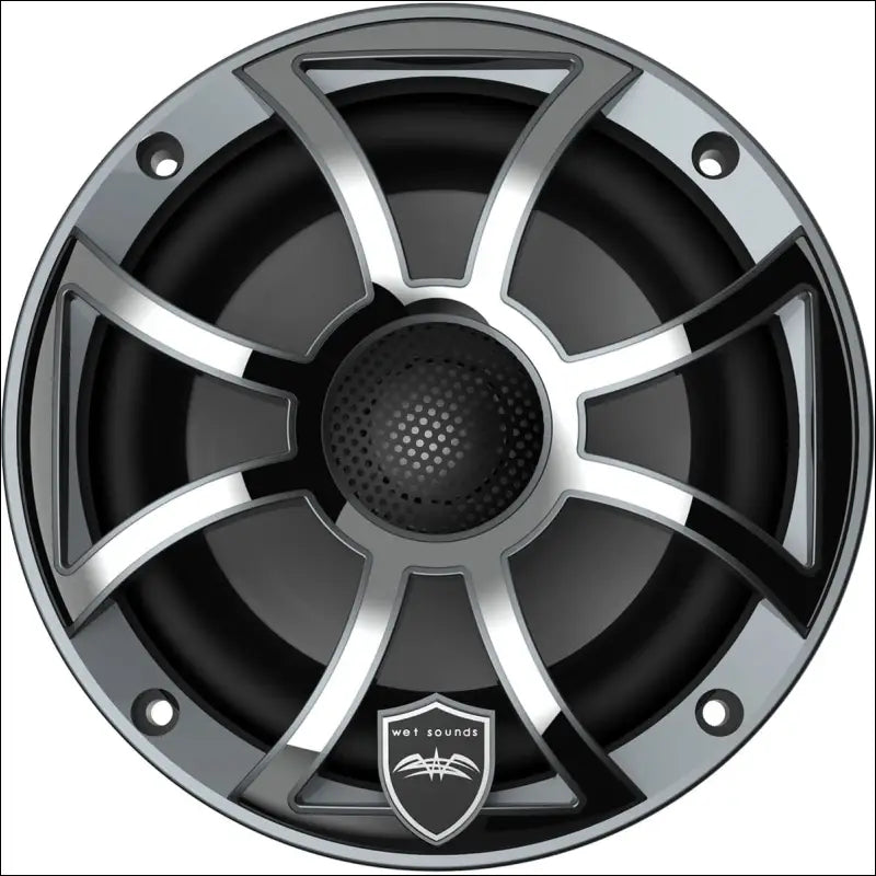 Wet Sounds High Output Component Style 6.5’’ Marine Coaxial Speakers - Audio